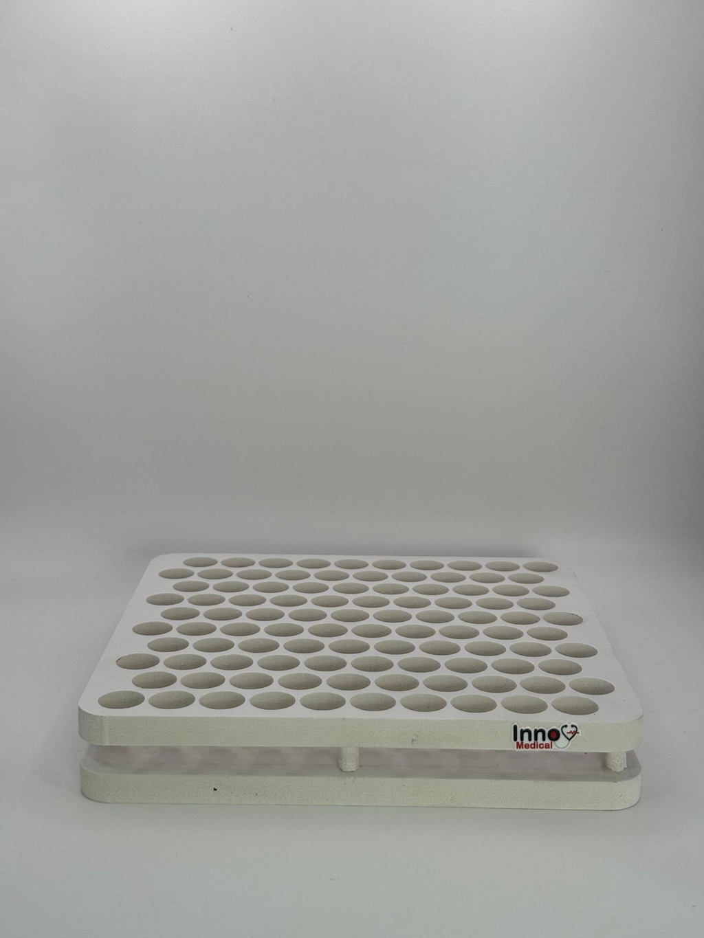 Portoir pour 100 tubes d'analyse 10ml