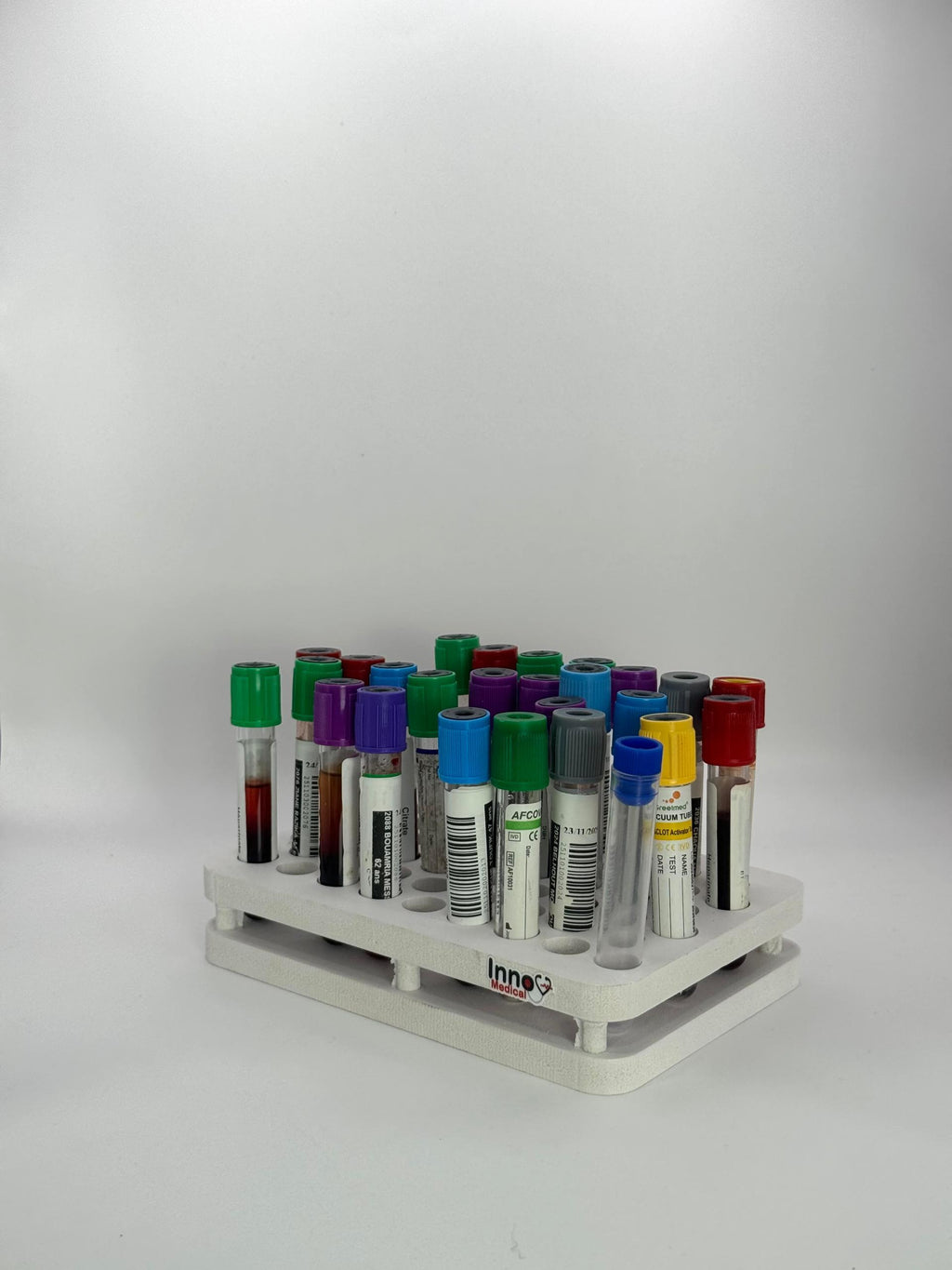 Portoir pour 50 tubes d'analyse 5ml