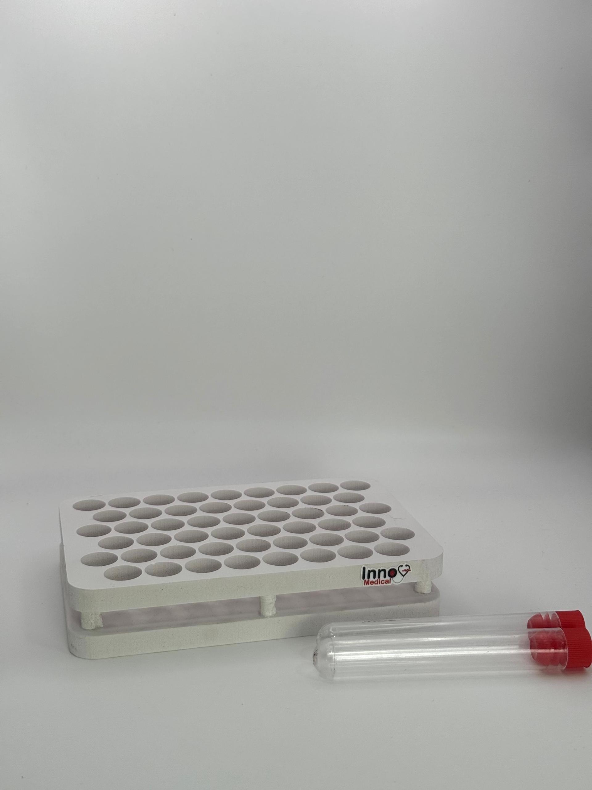 Portoir pour 50 tubes d'analyse 10ml