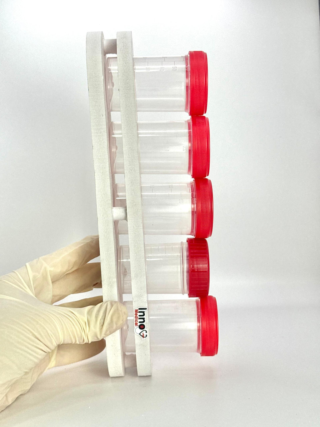 Portoir pour 5 pots a urine