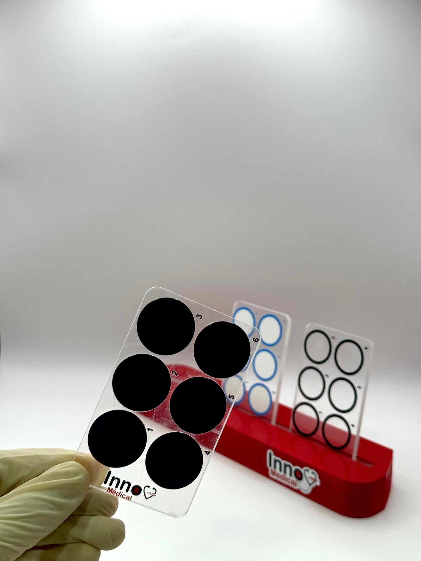 Pack 3 Cartes de test biologique