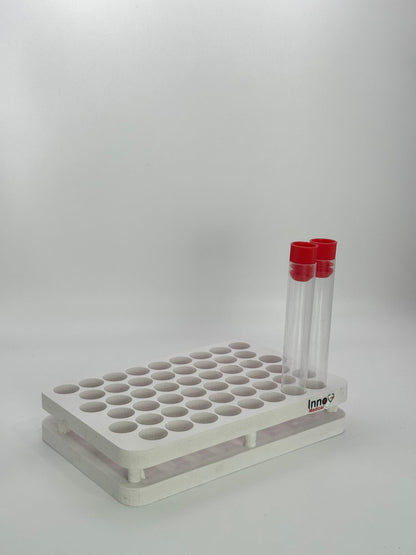 Portoir pour tubes à essai  | 50 tubes